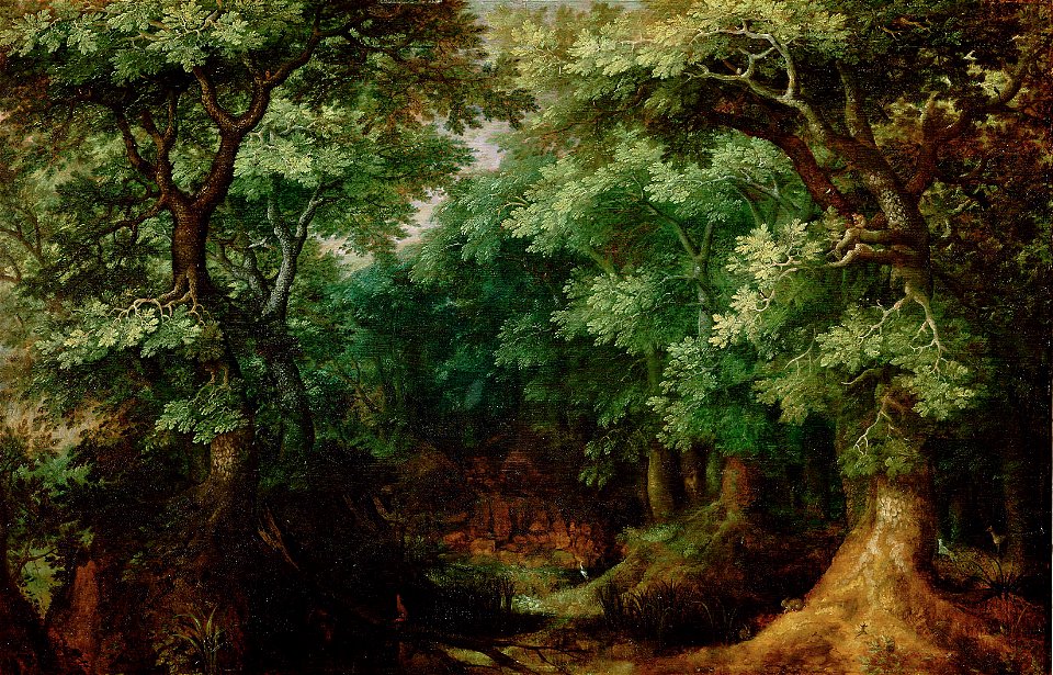 Gillis van Coninxloo, , Kunsthistorisches Museum Wien, Gemäldegalerie - Waldlandschaft - GG 6504 - Kunsthistorisches Museum