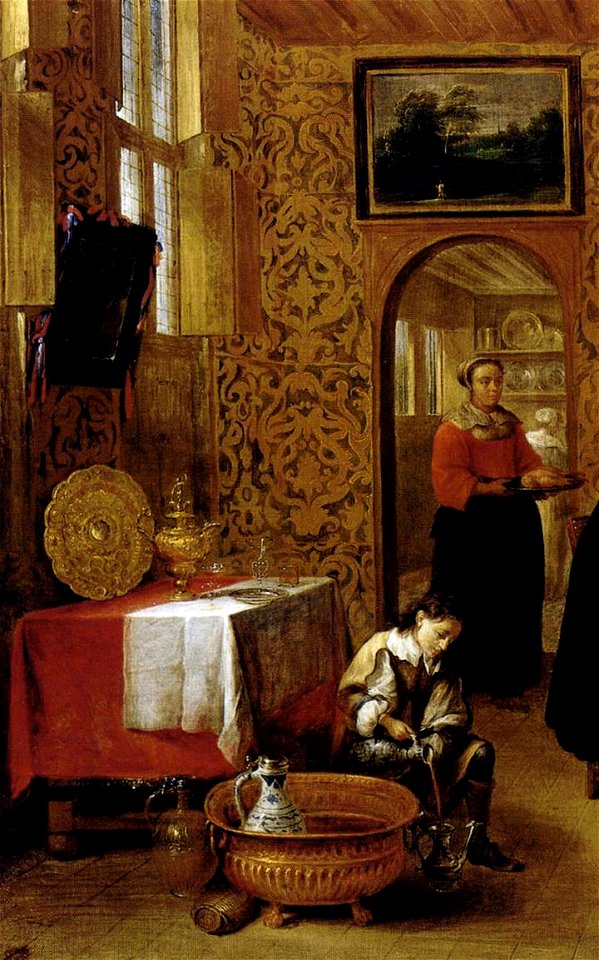 Gillis van Tilborgh - Family Portrait (detail) - WGA22405