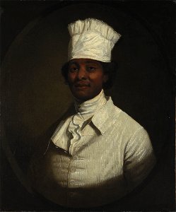 Gilbert Stuart - Portrait of George Washington's Cook. Free illustration for personal and commercial use.
