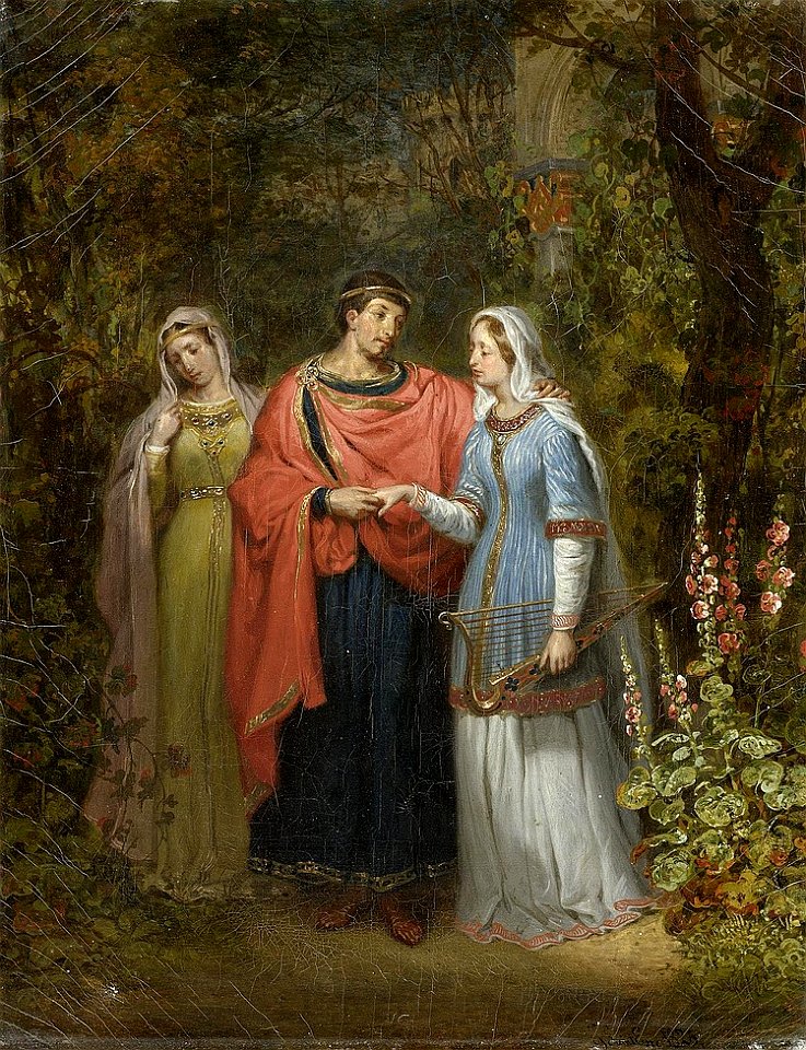 Gillot Saint-Èvre - Charles the Bald and Richilde