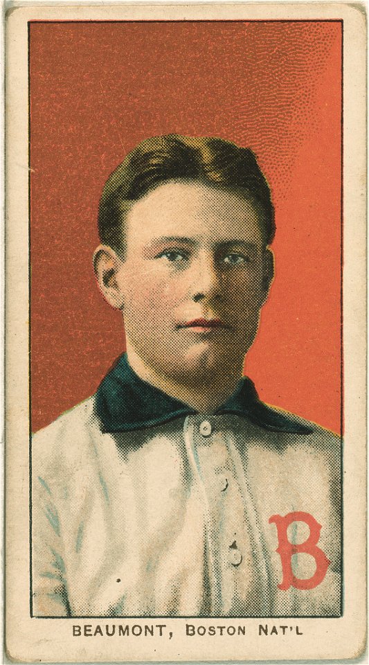 Ginger Beaumont, Boston Doves, baseball card portrait LCCN2008675228
