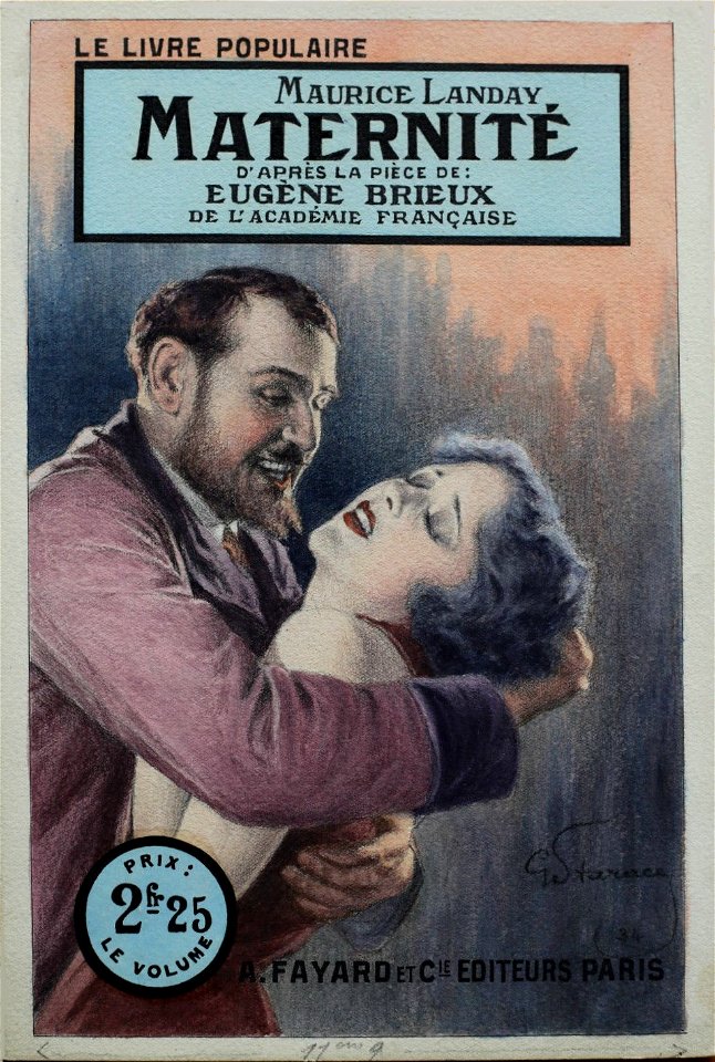 Gino Starace - Maternité (Maurice Landay, d'après Eugène Brieux)