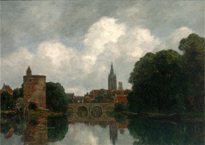 Gilbert von Canal Ansicht von Brügge