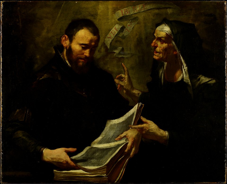 Gioacchino Assereto - Saint Augustine and Saint Monica - 60.35 - Minneapolis Institute of Arts