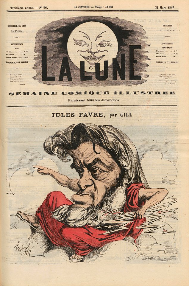 Gill - Jules Favre