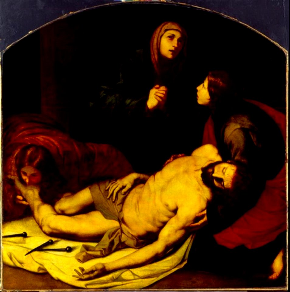 Giordano - Beweinung Christi, um 1650-60