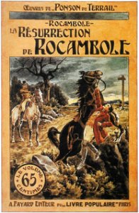 Gino Starace - Rocambole (Ponson du Terrail) - La résurrection de Rocambole. Free illustration for personal and commercial use.