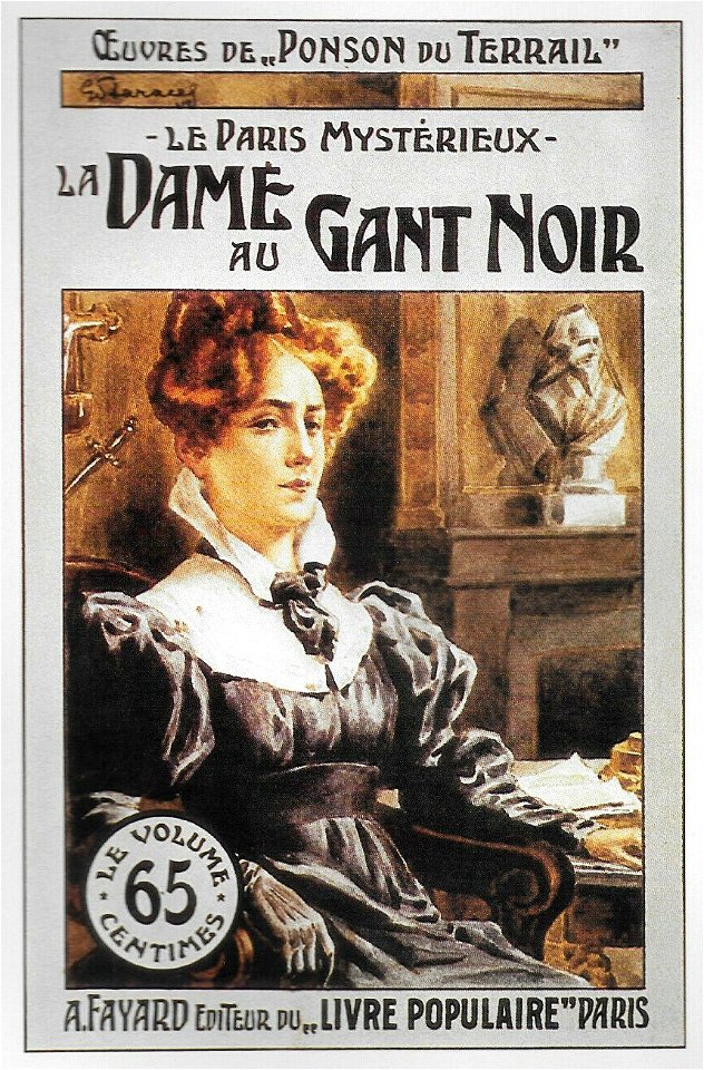 Gino Starace - Œuvres de Ponson du Terrail - Le Paris mystérieux. La Dame au gant noir