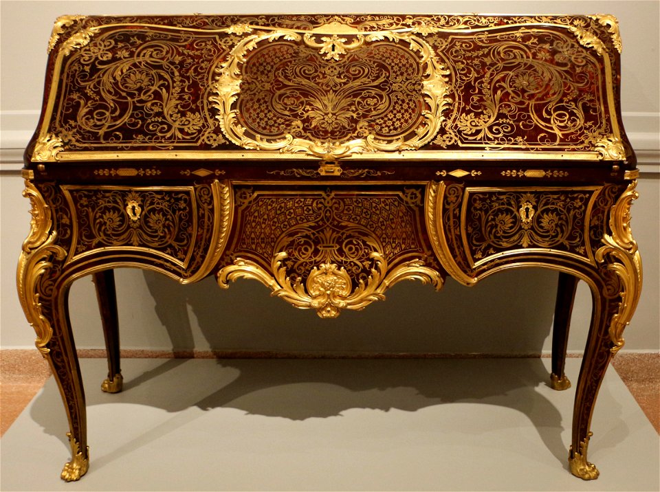 Gilles joubert, scrittoio, 1755 ca