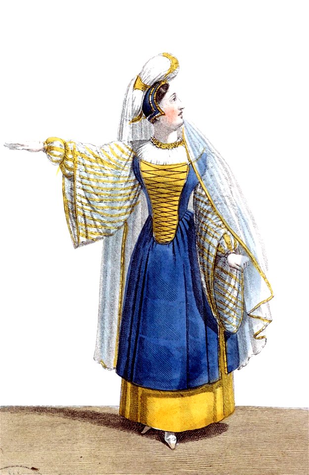 Gioachino Rossini - Guillaume Tell - Louis Maleuvre - costume de Mme Cinti-Damoreau (rôle de Mathilde)