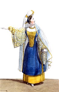 Gioachino Rossini - Guillaume Tell - Louis Maleuvre - costume de Mme Cinti-Damoreau (rôle de Mathilde)