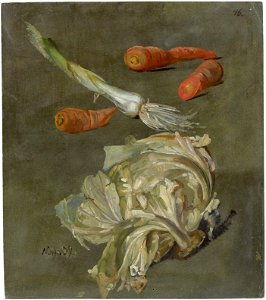 Christian Friedrich Gille - Studie von verschiedenen Gemüsen (1839)
