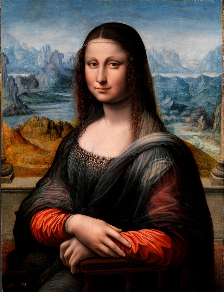 Gioconda (copia del Museo del Prado restaurada)