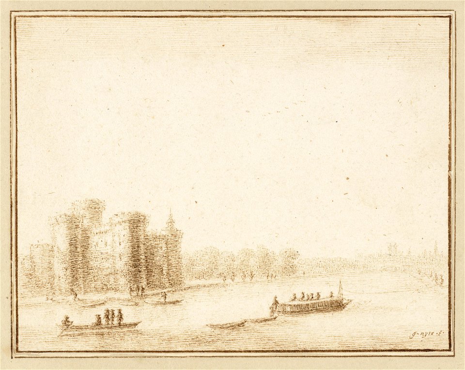 Gillis Neyts - View of a river