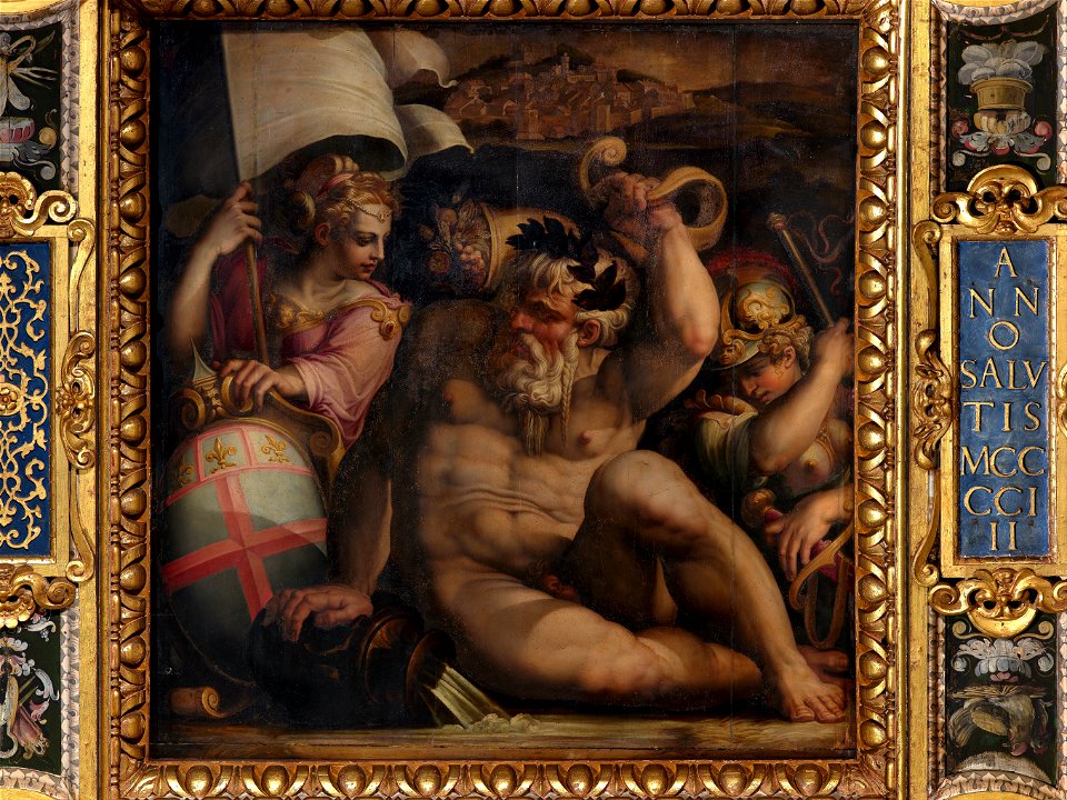 Giorgio Vasari - Allegory of Romagna - Google Art Project