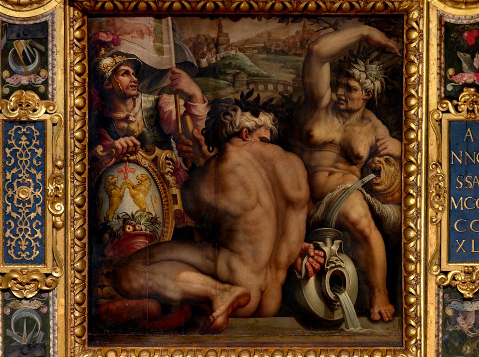 Giorgio Vasari - Allegory of Casentino - Google Art Project