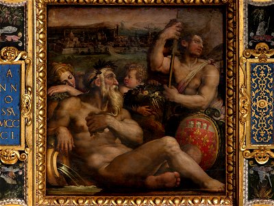 Giorgio Vasari - Allegory of Prato - Google Art Project