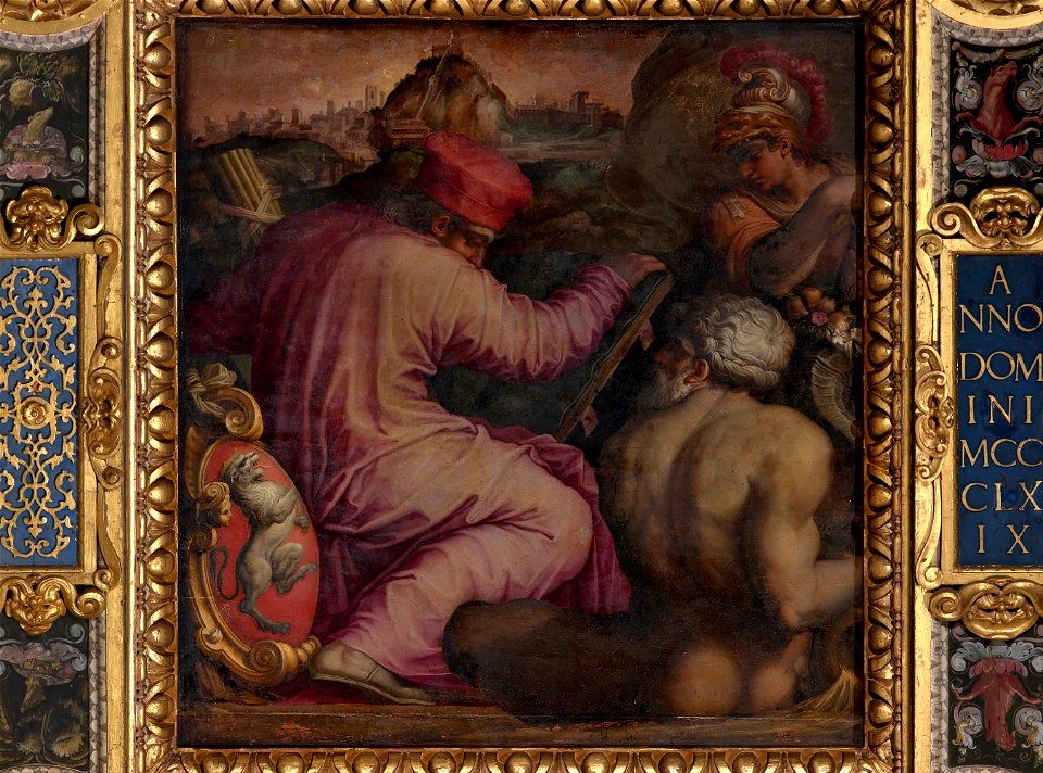 Giorgio Vasari - Allegory of San Miniato in lower Valdarno - Google Art Project