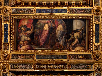 Giorgio Vasari - Union of Florence and Fiesole - Google Art Project