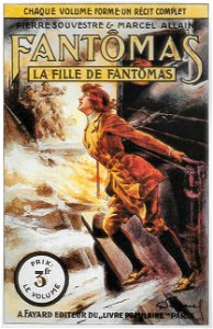 Gino Starace - Fantômas (Souvestre & Allain) - La Fille de Fantômas. Free illustration for personal and commercial use.
