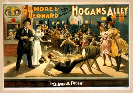 Gilmore & Leonard in their Irish nonsensicality, Hogan's alley by W.H. Macart. LCCN2014636328