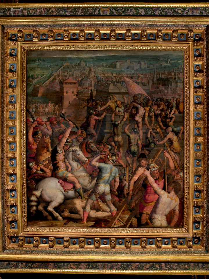 Giorgio Vasari - The taking of Milano - Google Art Project