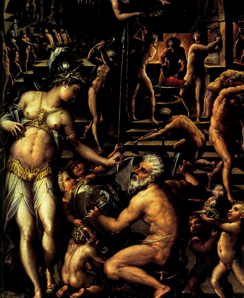 Giorgio Vasari - Vulcan's Forge - WGA24292