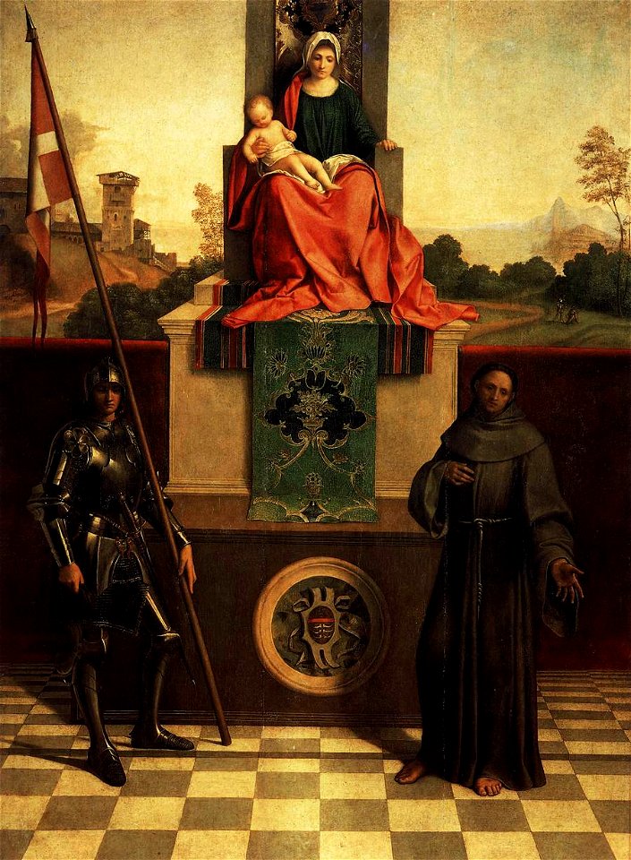 Giorgione, pala di castelfranco 01