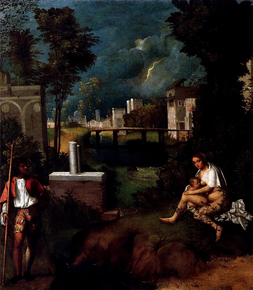 Giorgione, the tempest 02