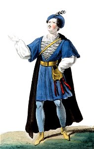 Gioachino Rossini - Guillaume Tell - Louis Maleuvre - costume d'Adolphe Nourrit (rôle d'Arnold)