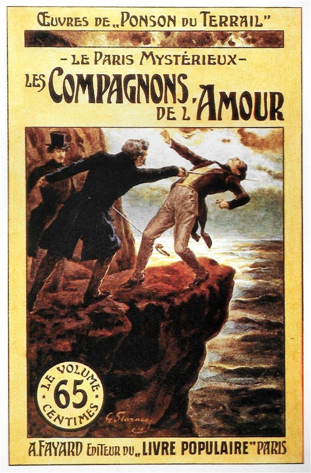 Gino Starace - Œuvres de Ponson du Terrail - Le Paris mystérieux. Les Compagnons de l'amour