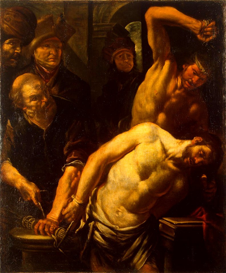 Gioacchino Assereto - Mocking of Christ