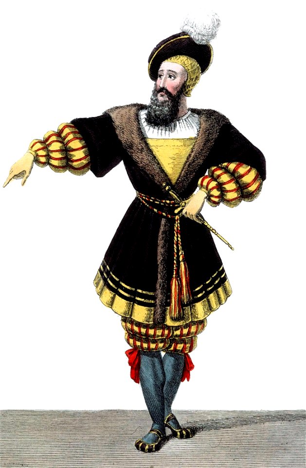 Gioachino Rossini - Guillaume Tell - Louis Maleuvre - costume de Prévost (rôle de Gesler)