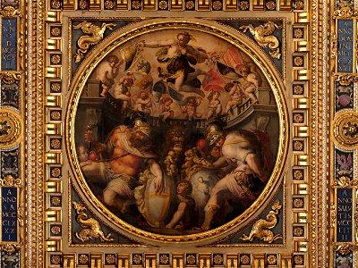 Giorgio Vasari - Allegories of the Quarters of Santo Spirito and Santa Croce - Google Art Project