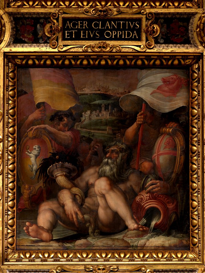 Giorgio Vasari - Allegory of Colle val d'Elsa and San Gimignano - Google Art Project