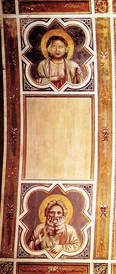Giotto di Bondone - Decorative band with figures - WGA09265