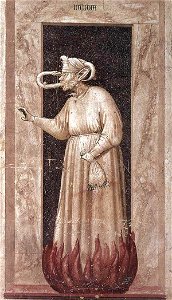 Giotto di Bondone - No. 48 The Seven Vices - Envy - WGA09275