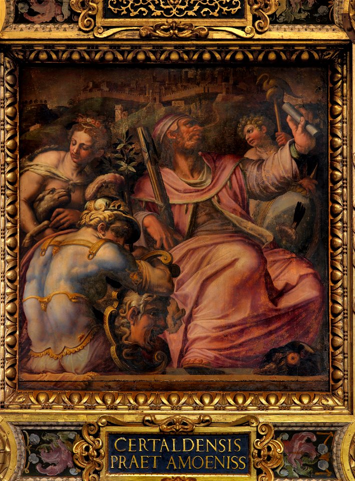 Giorgio Vasari - Allegory of Certaldo - Google Art Project