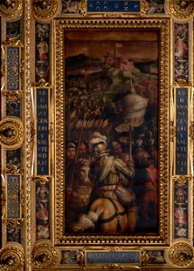 Giorgio Vasari - Storming of Monastero's fortress - Google Art Project