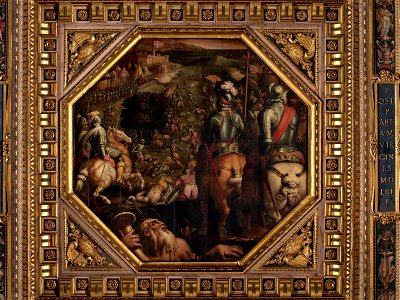 Giorgio Vasari - Battle of Marciano in Val di Chiana - Google Art Project