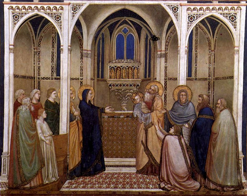 Giotto di Bondone - Presentation of Christ in the Temple - WGA09082
