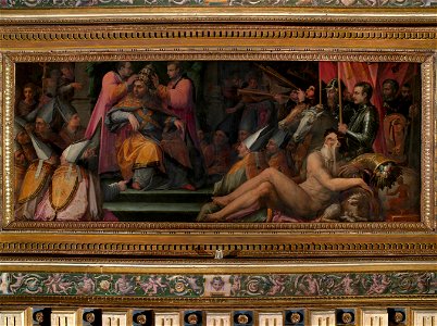 Giorgio Vasari - The election of Giovanni de' Medici to papacy - Google Art Project
