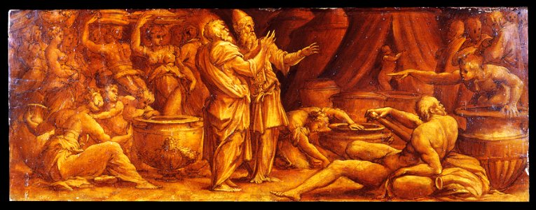 Giorgio Vasari II - The Fall of Manna - Walters 371704
