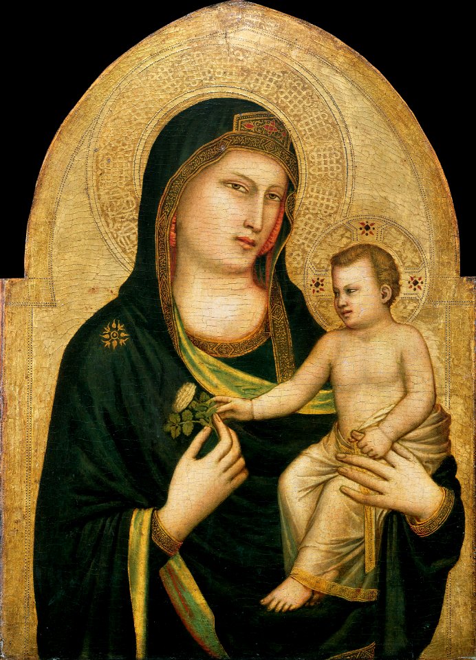 Giotto. Madonna and Child.1320-25. National gallary of Art Washington.