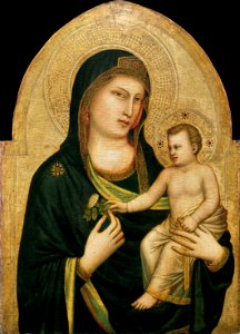 Giotto. Madonna and Child.1320-25. National gallary of Art Washington.