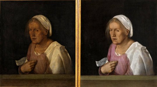 Giorgione, Portrait of an Old Woman