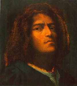 Giorgione, Self-Portrait budapest. Free illustration for personal and commercial use.