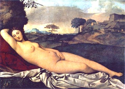 Giorgione Venus sleeping