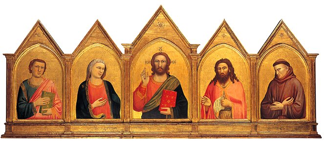 Giotto. Peruzzi Altarpiece 1310-15.North Carolina Museum of Art, Raleigh