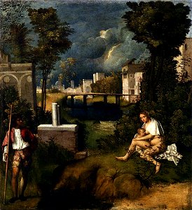 Giorgione, the tempest 01